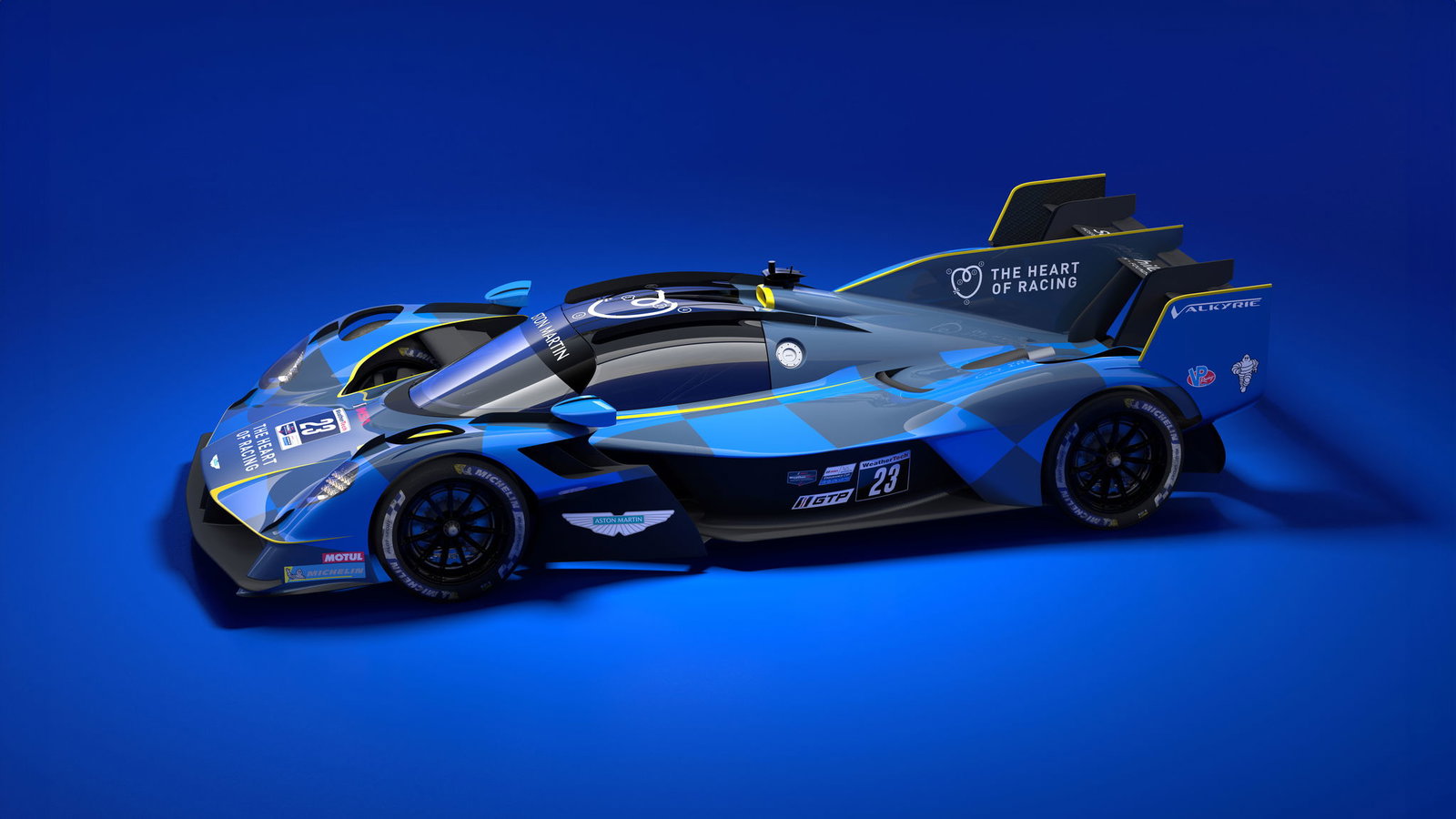 Aston Martin Valkyrie AMR-LMH - front, IMSA livery